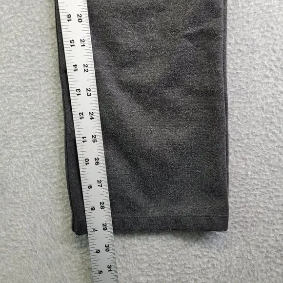 Betabrand Dress Pants Womens ST Long Gray Pull On Straight Leg Mid Rise Slimming - Picture 12 of 15